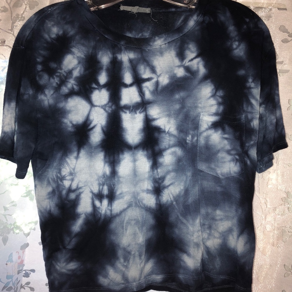 American Eagle Tie Dye Dont Ask Why Shirt